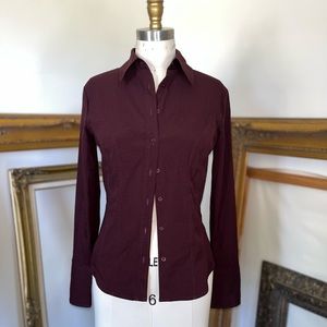 Equestrian style button down